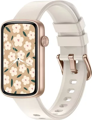 Produktbild von Elegante Damen Smartwatch Fitness Tracker mit 24 Sportmodi, Herzfrequenz & SpO2, Schlafmonitor, Benachrichtigungen, IP68 Wasserdicht