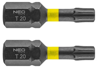 Image de Embouts à percussion TX20 x 25 mm, 2 pièces.