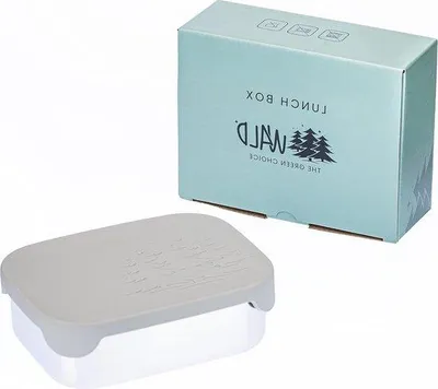 Produktbild von Leichter Edelstahl-Lunchbox 800ml mit 3 Fächern