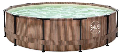 Produktbild von Mountfield Schaukel Metallgestell Teak Natur 3,05 x 0,76 m
