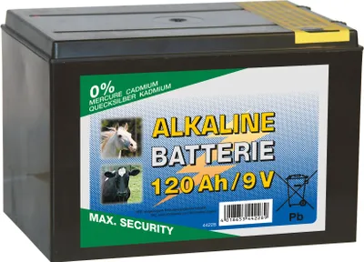 Immagine prodotto di Batteria alcalina Kerbl 120Ah, alloggiamento piccolo