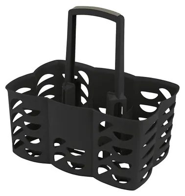 Produktbild von GIES Flaschenträger für 6 Flaschen 30,5x21x31cm EcoRecycled schwarz