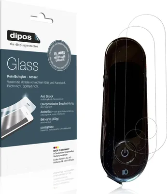 Produktbild von 2x Schutzfolie für Xiaomi Electronic Scooter 4 Pro Max 2.Gen matt - Anti-Shock 9H Folie dipos Glass Kunststoffglas