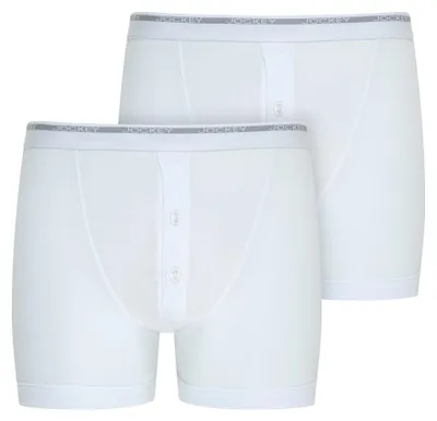 Immagine prodotto di Slip boxer, confezione da 2 - 100% cotone - Bianco