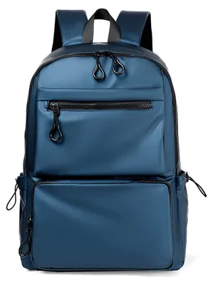 Immagine prodotto di Zaino da laptop per uomo - Zaino da lavoro impermeabile - Adatto per laptop da 15,6 pollici, ideale per viaggi