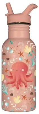 Produktbild von Trinkflasche Tiere - 21 x 7 cm - Fischen | by Sassi Junior