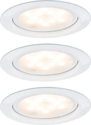 Zdjęcie produktu dla Paulmann LED wpuszczane oświetlenie meblowe Micro Line zestaw 3 sztuk
