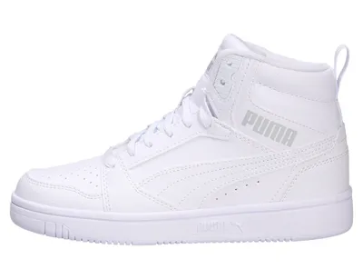 Image de Puma Puma Rebound V6 Mid Jr  Sneakers Hoog - Wit - Maat 37