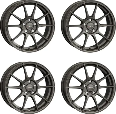 Produktbild von 4 Autec Wizard Felgen 8x18 5x112 GUN für Seat Leon Altea Exeo Ateca Tarraco Toledo Aluräder5x112 GUN für Seat Leon Altea Exeo Ateca Tarraco