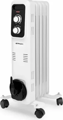 Obrázek produktu pro Orbegozo 18023, Olejový elektrický přímotop, Olej, Vnitřní, Podlaha, Černá, Bílá, Otočné