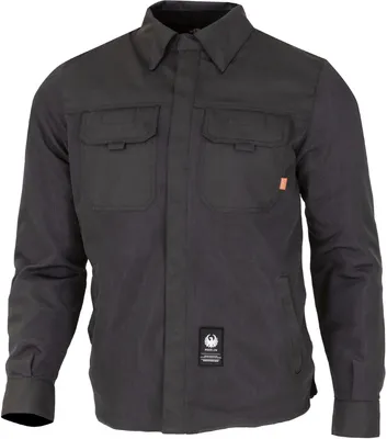 Imagen del producto de Camiseta perforada para motocicleta Merlin Aero Mesh D3O, color gris oscuro, talla S