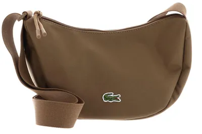 Image de LACOSTE sac à épaule sac à épaule bandoulière Neocroc Moon Bag Cookie brun
