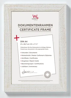 Obrázok produktu pre Rámček na certifikát A4 Home polar white