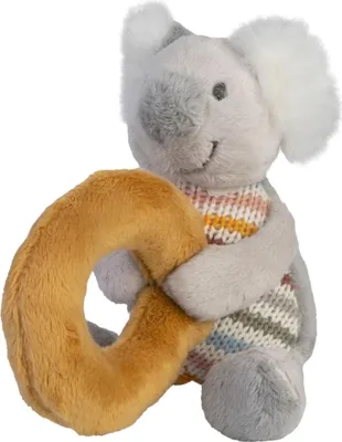 Produktbild von Happy Horse Rassel Koala McKensey - grau - Babyspielzeug 12 cm