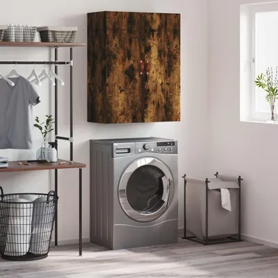 Produktbild von vidaXL Wandschrank Räuchereiche 69,5x34x90 cm