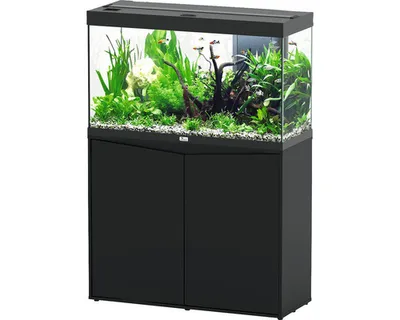 Produktbild von Aquariumkombination aquatlantis Splendid 200 inkl. LED-Beleuchtung, Filter, Unterschrank schwarz