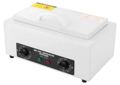 Image de Stérilisateur, chauffage à haute température, design compact, BLANC, UE