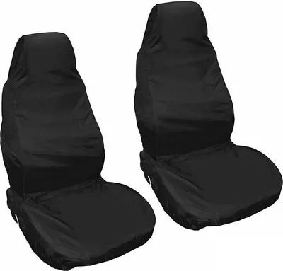 Produktbild von 2er Set Auto Werkstattschoner Autositz | KFZ Sitzbezug Universal | PKW Schonbezug  | Universal Sitzschoner mit Kopfstützenabdeckung | Überzug