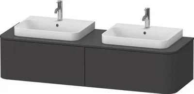 Produktbild von DURAVIT HP4946B80800010 WTU HappyD2+ wandh.,354x1600x550mm