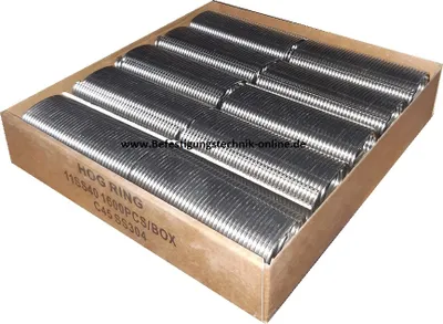 Produktbild von C-RING Klammer Hog RING 11GLF40 HR45 GALFAN 11GA hochfest CL45 Flex für Gabionen Zange 1.6M