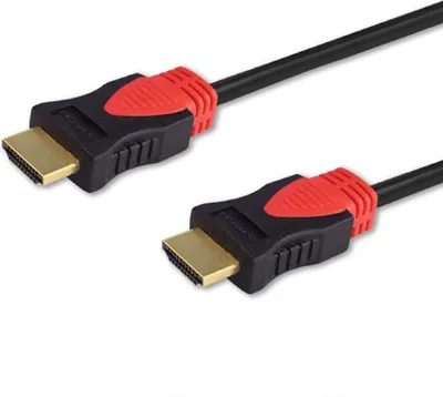 Produktbild von Savio CL-95 HDMI-Kabel 1 5 m HDMI Typ A (Standard) Schwarz Rot