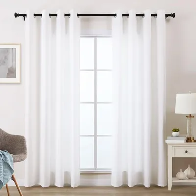 Immagine prodotto di Solidchoice - Set di 2 tende oscuranti con passanti, ideali per soggiorno o camera da letto