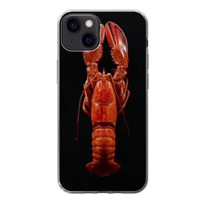 Produktbild von MuchoWow® Handyhülle Schutzhülle Hülle für iPhone 13 Krebs - Rot - Porträt Silikon Softcase Handy Hülle - Karteninhaber