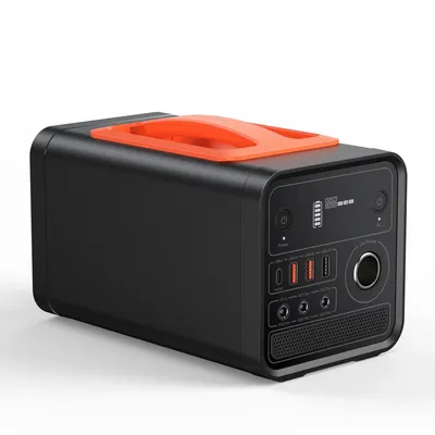 Produktbild von Choetech Portable Mobile Charging Power Station 300W Powerbank 20800mAh USB Typ C / 3x USB / Zigarettenanznder / DC Power Delivery Schnellladung FCP AFC Schwarz