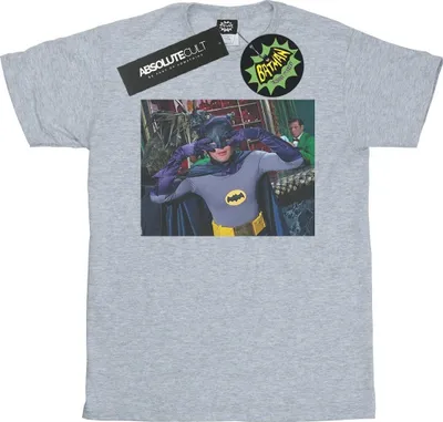 Produktbild von DC Comics - "Batman TV Series Batdance" T-Shirt für Herren BI16444 (L) (Grau)