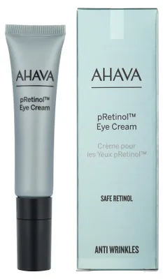 Zdjęcie produktu dla AHAVA pRETINOL Eye Cream, Krem pod oczy, Kobiety, Ujędrniający, Nawilżający, Tubka, 15 ml, 1 szt.