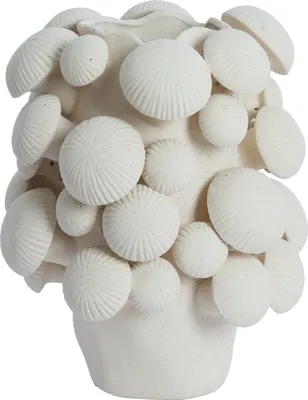 Produktbild von Light & Living - Vase PLENTZIA - 23,5x23x32cm - Weiß