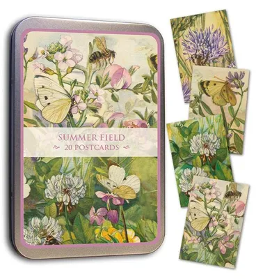 Zdjęcie produktu dla Pocztówka w blaszanym pudełku Summer Field