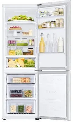Obrázek produktu pro Samsung RB34C670DWW, 344 l, SN-T, 8 kg/24h, D, Přihrádka Fresh Zone, Bílá