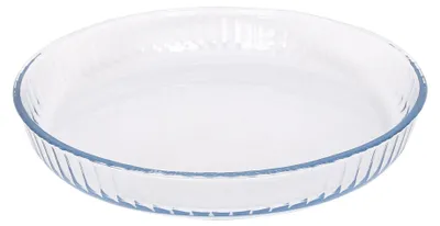 Produktbild von Argon Ta Optische runde Auflaufform aus Glas – 32 cm x 32 cm
