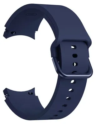 Produktbild von By Qubix passend für Samsung Galaxy Watch 4 - 40mm & 44mm - Classic Sportarmband - Dunkelblau