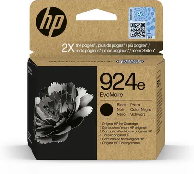 Produktbild von HP EvoMore 4K0V0NE Tintenpatrone schwarz No. 924e