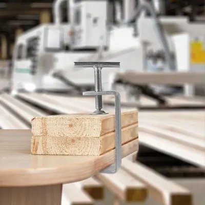 Produktbild von 2-teilige 53-93 mm Edelstahl C-Klemmen - Verstellbare Backenöffnungen für Holzverarbeitung, Schweißen, Tischlerarbeiten
