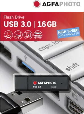 Obrázok produktu pre AgfaPhoto USB 3.0 čierna 16 GB