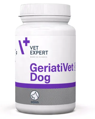 Produktbild von VetExpert GeriatiVet Dog - suplement diety dla starszych psów, 45 tabletek