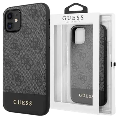 Immagine prodotto di Guess Guhcn61G4Glgr Iphone 11 6,1 / Xrszary/Grigio Custodia rigida 4G Stripe Collection