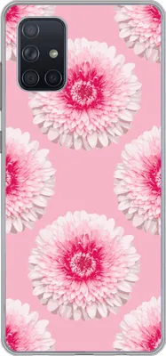 Produktbild von MuchoWow® Handyhülle Schutzhülle Hülle für Telefoonhoesje Samsung Galaxy A51 5G Mädchen - Blume - Rosa - Muster - Mädchen - Kinder - Kinder Silikon Softcase Handy Hülle - Abbildung