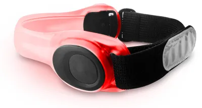 Obrázok produktu pre PURO SAFETYLEDARMRED, Náramok na sledovanie aktivity, Vodeodolný, Priehľadná
