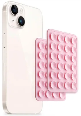 Immagine prodotto di Selencia ﻿Confezione da 2 supporti per telefono con ventosa - Rosa chiaro