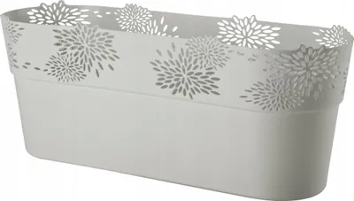 Immagine prodotto di Coprivaso ovale Aster grigio 32 cm