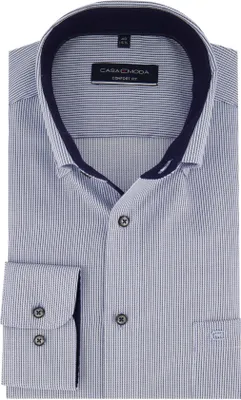 Produktbild von Casa Moda Hemd blau Comfort Fit bügelfrei