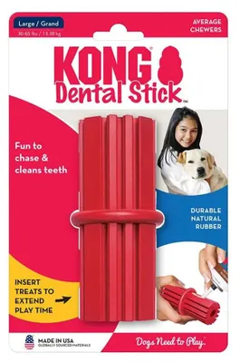 Immagine prodotto di Kong Dental Stick giocattolo per cani taglia M dental care rosso