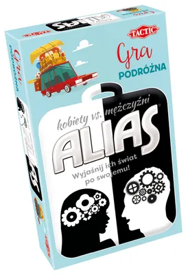 Produktbild von Alias kobiety vs mężczyźni Wersja podróżna