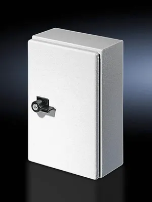 Produktbild von Rittal Handgriff Kunststoff SZ 2576000 RAL9011 m.Einsatz Ausf.B