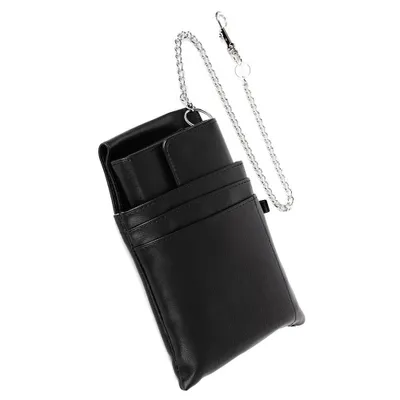 Produktbild von campalo Kellnertasche Holster Gürteltasche mit Kette, inkl. Kellnerbörse, 15 x 23 cm (B x H)