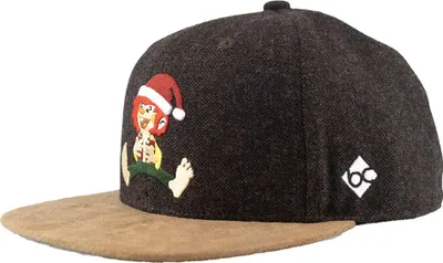 Produktbild von BAVARIAN CAPS Snapback Cap Pumuckl Weihnachtsedition dunkelrot